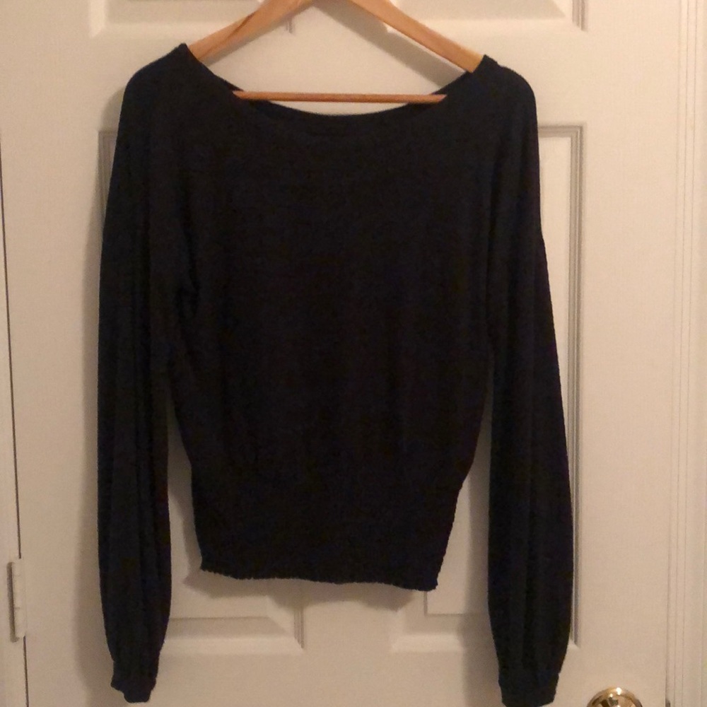 Black Abercrombie Long Sleeve Shirt